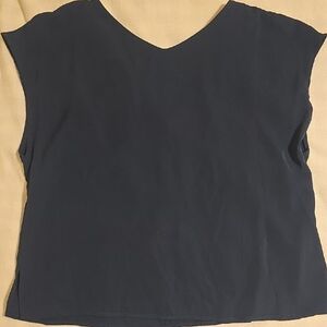 Elegant Navy Women's Muscle Tee